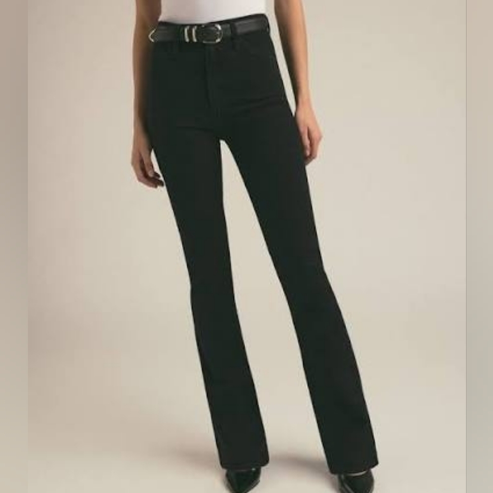 Favorite Daughter The Valentina Super High Rise Mini Boot Jean Kyoto NWT